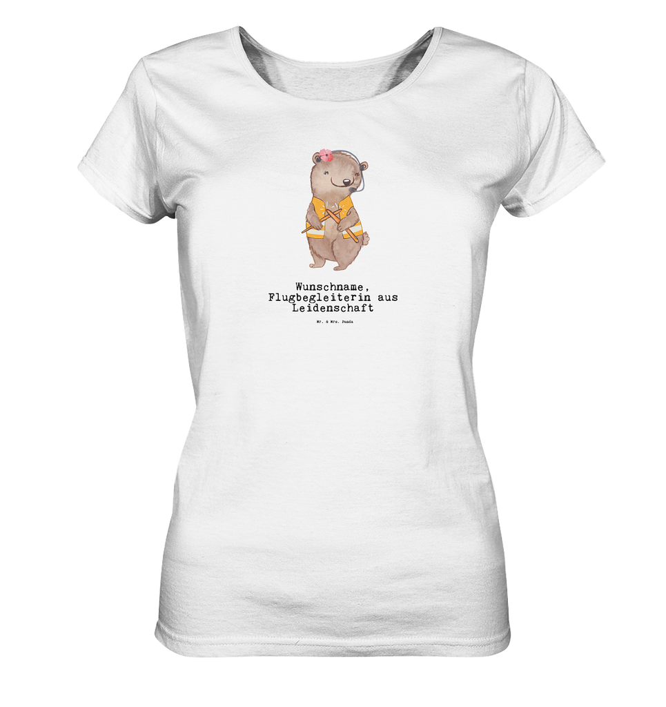 Personalisiertes Shirt Damen Flugbegleiterin aus Leidenschaft T-Shirt, Shirt, Tshirt, Lustiges T-Shirt, T-Shirt mit Spruch, Party, Junggesellenabschied, Jubiläum, Geburstag, Herrn, Damen, Männer, Frauen, Schlafshirt, Nachthemd, Sprüche, Beruf, Ausbildung, Abschied, Rente, Kollege, Kollegin, Geschenk, Schenken, Arbeitskollege, Mitarbeiter, Firma, Danke, Dankeschön, Flugbegleiterin, Stewardess, Flugstewardess, Flight-Attendant