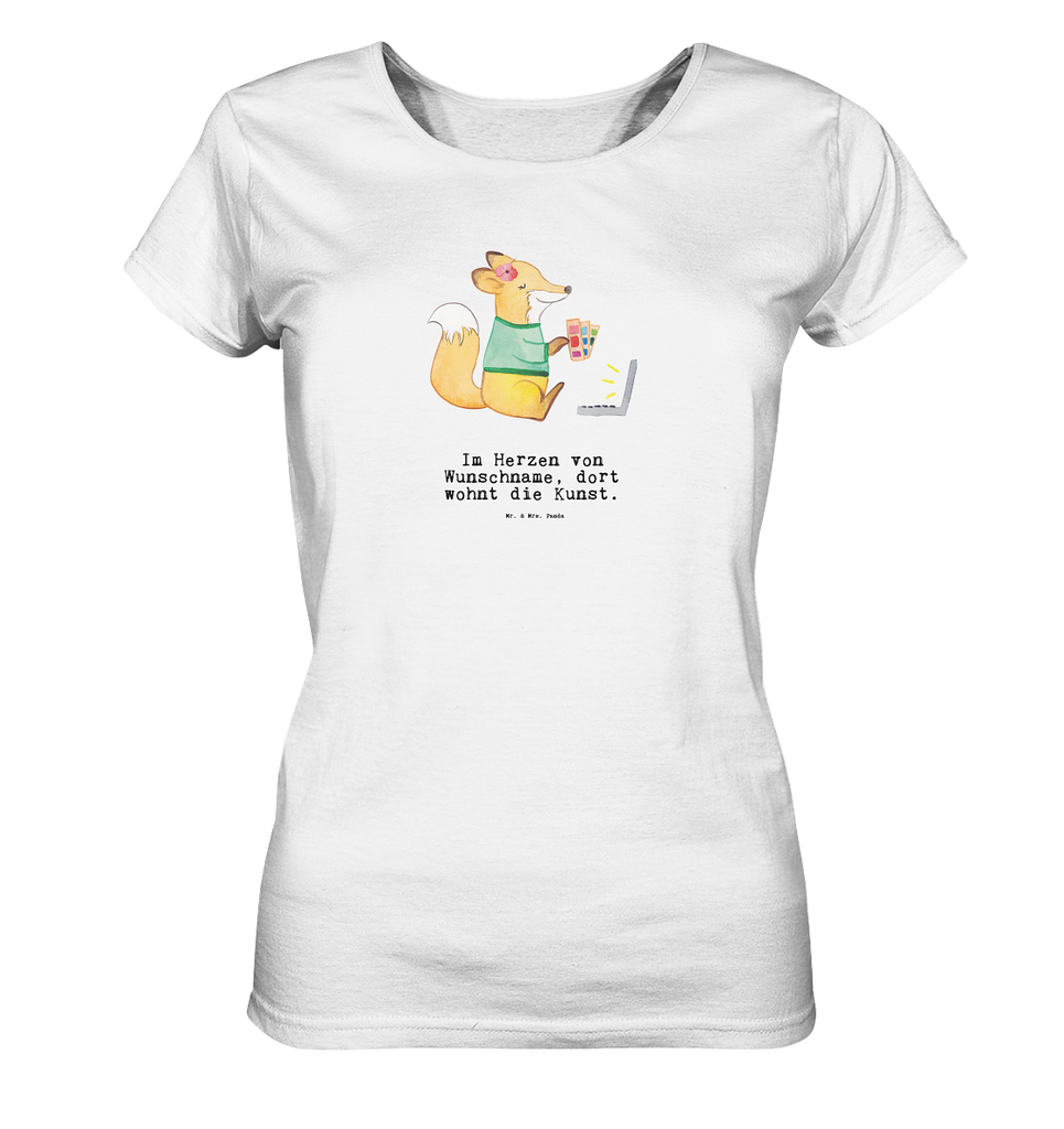 Personalisiertes Shirt Damen Grafikerin mit Herz T-Shirt, Shirt, Tshirt, Lustiges T-Shirt, T-Shirt mit Spruch, Party, Junggesellenabschied, Jubiläum, Geburstag, Herrn, Damen, Männer, Frauen, Schlafshirt, Nachthemd, Sprüche, Beruf, Ausbildung, Abschied, Rente, Kollege, Kollegin, Geschenk, Schenken, Arbeitskollege, Mitarbeiter, Firma, Danke, Dankeschön, Grafikerin, Designer, Mediengestalter, Grafikdesignerin