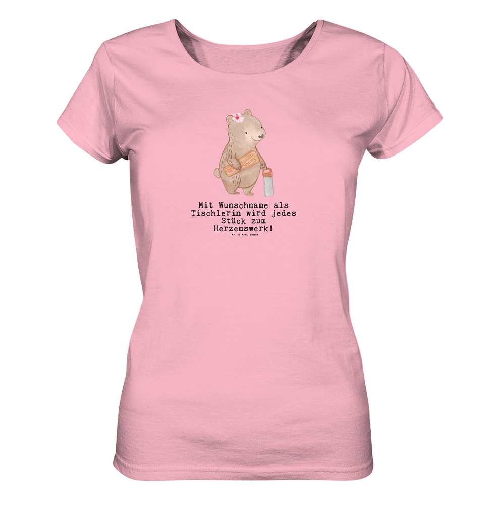 Personalisiertes Shirt Damen Tischlerin mit Herz T-Shirt, Shirt, Tshirt, Lustiges T-Shirt, T-Shirt mit Spruch, Party, Junggesellenabschied, Jubiläum, Geburstag, Herrn, Damen, Männer, Frauen, Schlafshirt, Nachthemd, Sprüche, Beruf, Ausbildung, Abschied, Rente, Kollege, Kollegin, Geschenk, Schenken, Arbeitskollege, Mitarbeiter, Firma, Danke, Dankeschön