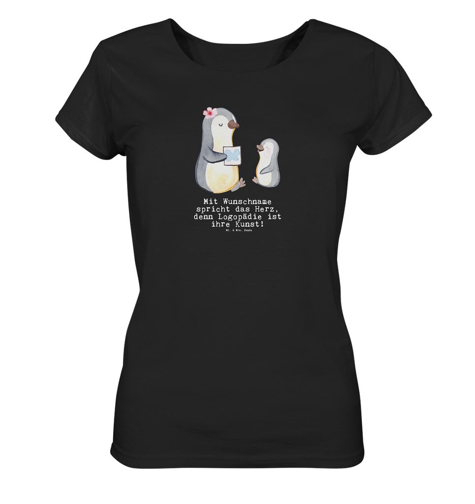 Personalisiertes Shirt Damen Logopädin mit Herz T-Shirt, Shirt, Tshirt, Lustiges T-Shirt, T-Shirt mit Spruch, Party, Junggesellenabschied, Jubiläum, Geburstag, Herrn, Damen, Männer, Frauen, Schlafshirt, Nachthemd, Sprüche, Beruf, Ausbildung, Abschied, Rente, Kollege, Kollegin, Geschenk, Schenken, Arbeitskollege, Mitarbeiter, Firma, Danke, Dankeschön, Logopädin, Logopädie, Studium