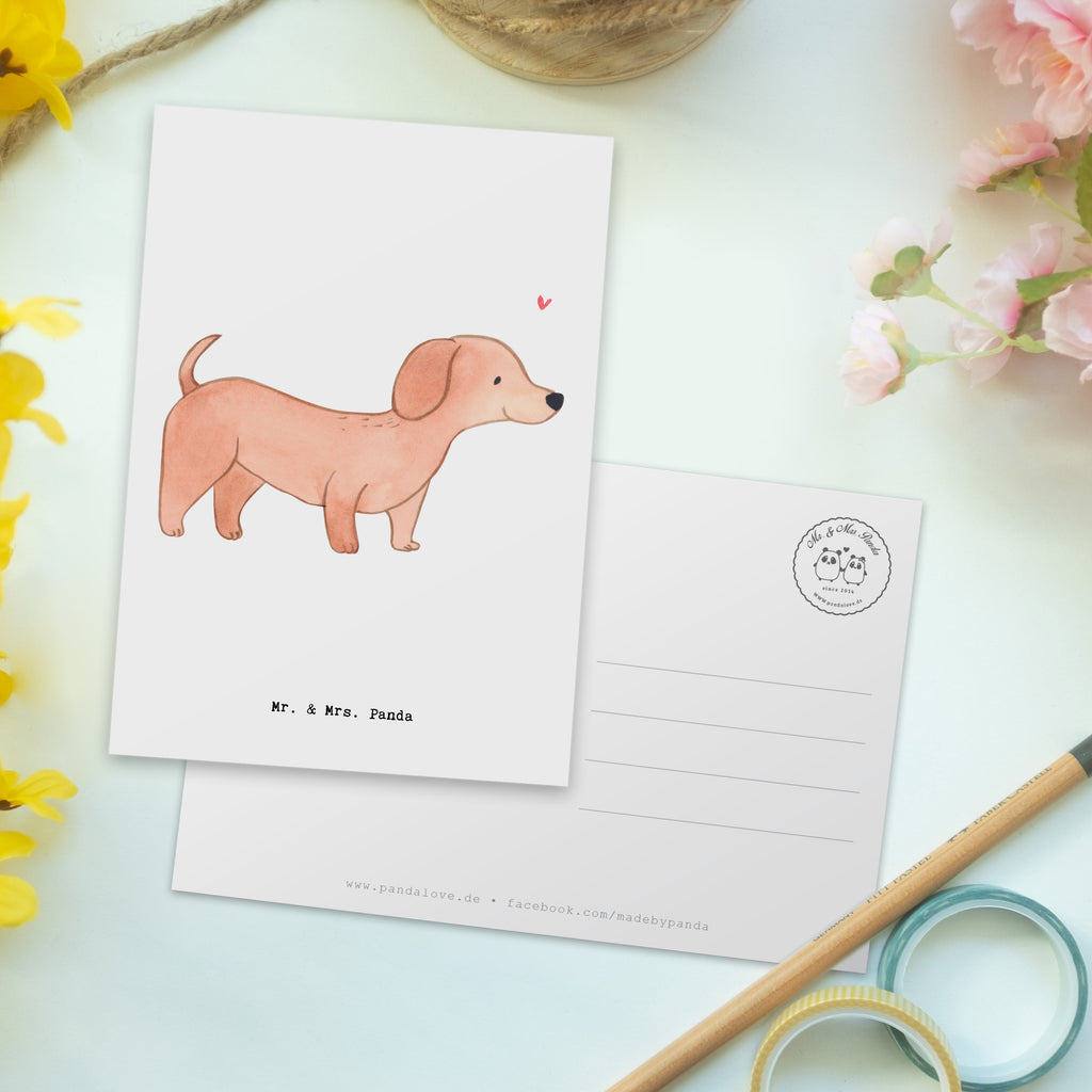 Postkarte Dackel Kurzhaardackel Moment Geschenkkarte, Grußkarte, Karte, Einladung, Ansichtskarte, Geburtstagskarte, Einladungskarte, Dankeskarte, Hund, Hunderasse, Rassehund, Hundebesitzer, Geschenk, Tierfreund, Schenken, Welpe, Teckel, Dachshund, Kurzhaardackel