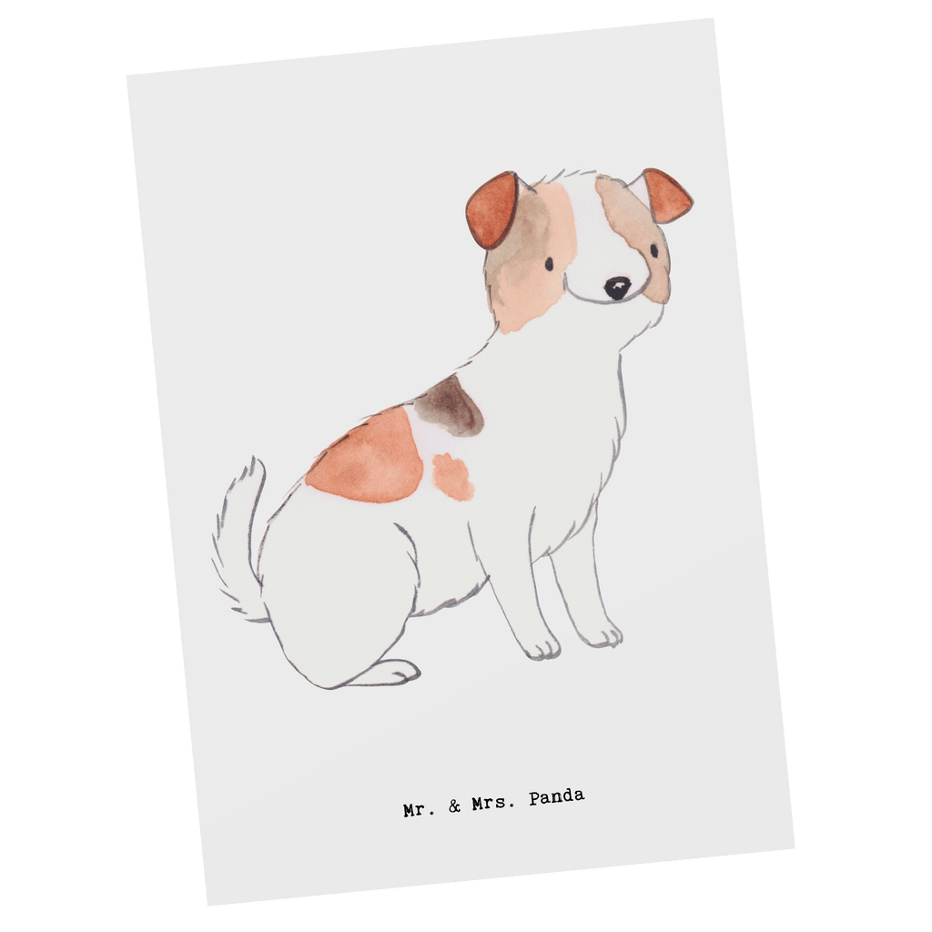 Postkarte Jack Russell Terrier Moment Geschenkkarte, Grußkarte, Karte, Einladung, Ansichtskarte, Geburtstagskarte, Einladungskarte, Dankeskarte, Hund, Hunderasse, Rassehund, Hundebesitzer, Geschenk, Tierfreund, Schenken, Welpe, Jack Russell Terrier