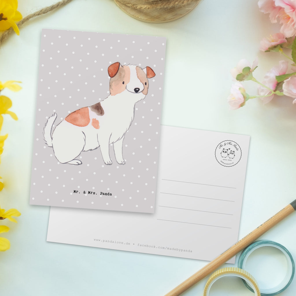 Postkarte Jack Russell Terrier Moment Geschenkkarte, Grußkarte, Karte, Einladung, Ansichtskarte, Geburtstagskarte, Einladungskarte, Dankeskarte, Hund, Hunderasse, Rassehund, Hundebesitzer, Geschenk, Tierfreund, Schenken, Welpe, Jack Russell Terrier