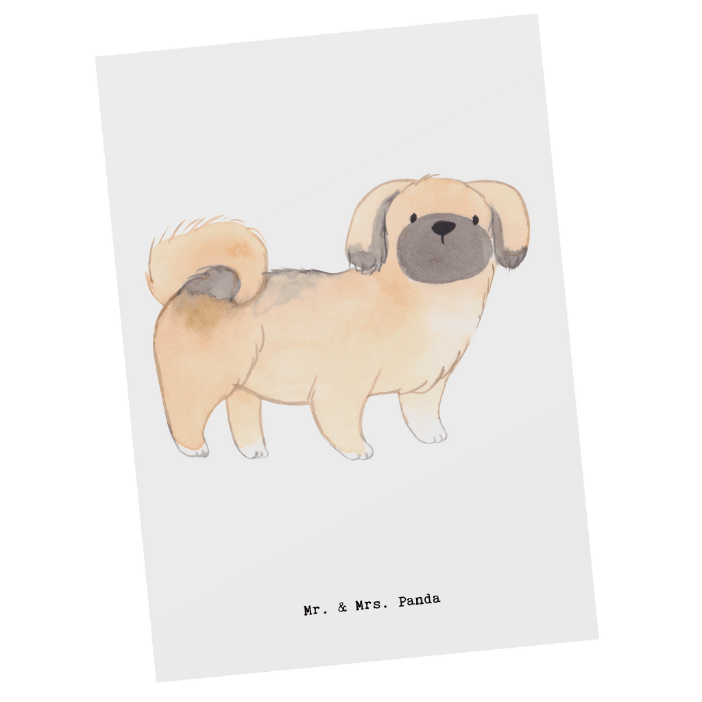 Postkarte Pekingese Lebensretter Geschenkkarte, Grußkarte, Karte, Einladung, Ansichtskarte, Geburtstagskarte, Einladungskarte, Dankeskarte, Hund, Hunderasse, Rassehund, Hundebesitzer, Geschenk, Tierfreund, Schenken, Welpe, Pekingese, Pekinese, Peking-Palasthund