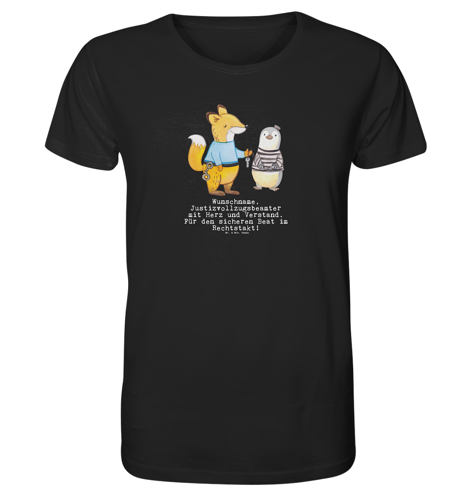 Personalisiertes Shirt Herren Justizvollzugsbeamter mit Herz T-Shirt, Shirt, Tshirt, Lustiges T-Shirt, T-Shirt mit Spruch, Party, Junggesellenabschied, Jubiläum, Geburstag, Herrn, Damen, Männer, Frauen, Schlafshirt, Nachthemd, Sprüche, Beruf, Ausbildung, Abschied, Rente, Kollege, Kollegin, Geschenk, Schenken, Arbeitskollege, Mitarbeiter, Firma, Danke, Dankeschön, Gefängniswärter, Justizvollzugsbeamter