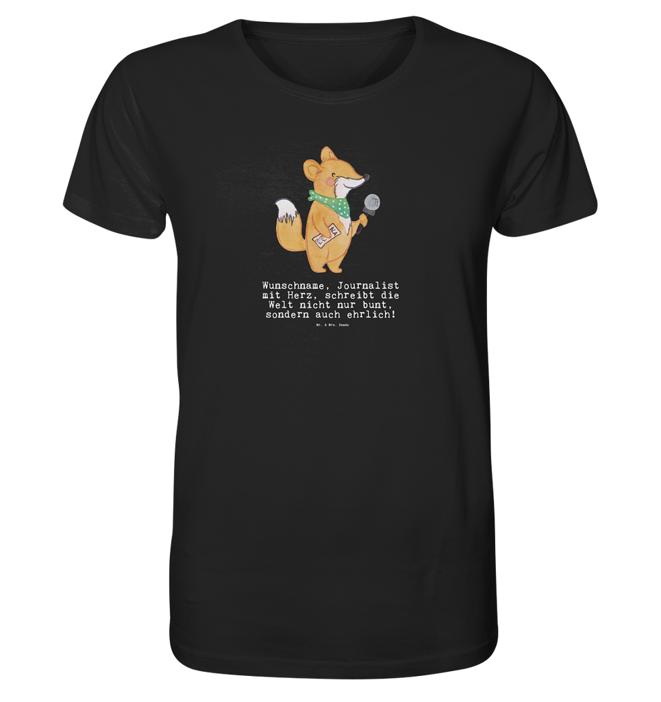 Personalisiertes Shirt Herren Journalist mit Herz T-Shirt, Shirt, Tshirt, Lustiges T-Shirt, T-Shirt mit Spruch, Party, Junggesellenabschied, Jubiläum, Geburstag, Herrn, Damen, Männer, Frauen, Schlafshirt, Nachthemd, Sprüche, Beruf, Ausbildung, Abschied, Rente, Kollege, Kollegin, Geschenk, Schenken, Arbeitskollege, Mitarbeiter, Firma, Danke, Dankeschön, Journalist, Reporter, Redakteur, Pressebüro, Studium