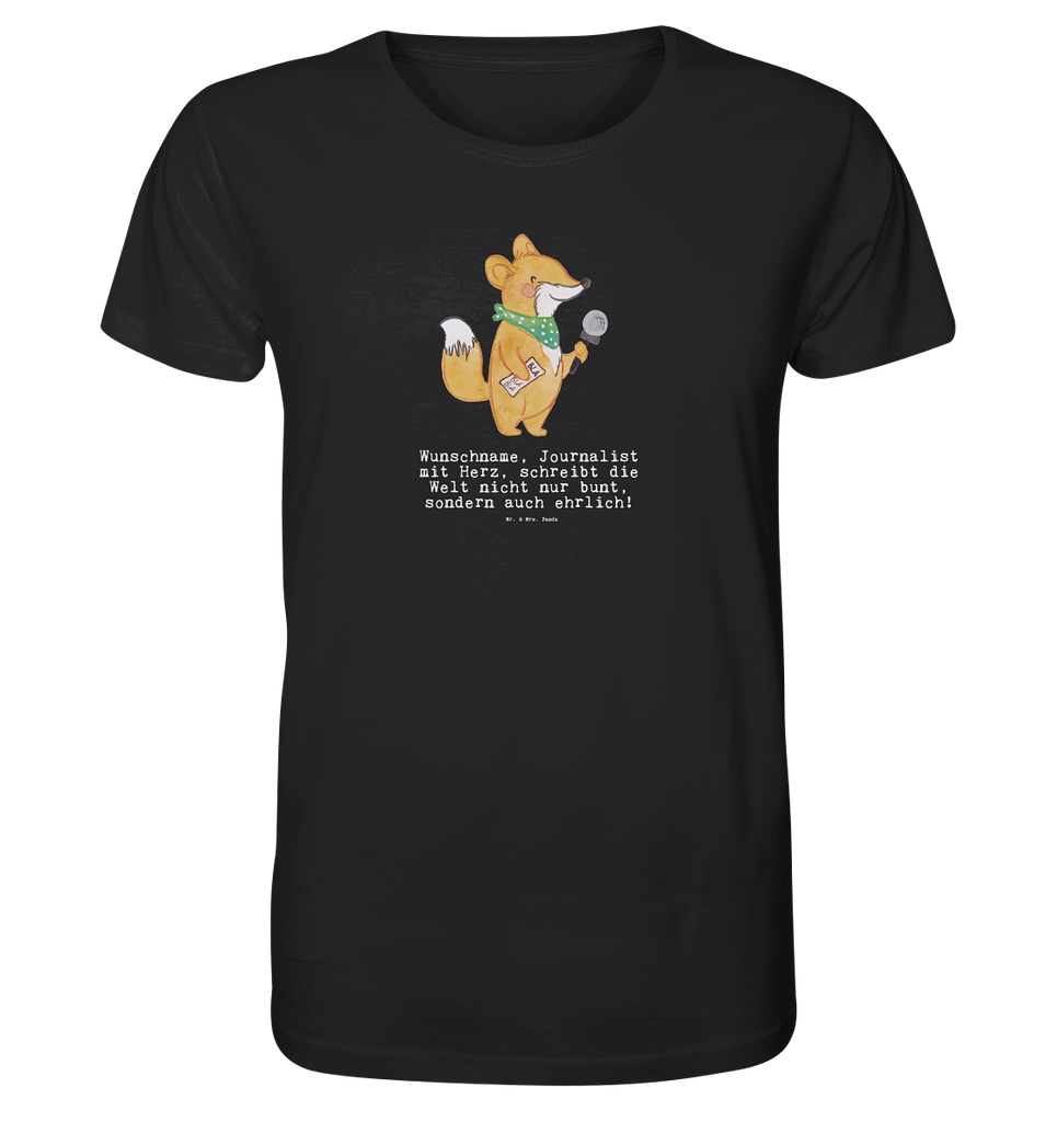 Personalisiertes Shirt Herren Journalist mit Herz T-Shirt, Shirt, Tshirt, Lustiges T-Shirt, T-Shirt mit Spruch, Party, Junggesellenabschied, Jubiläum, Geburstag, Herrn, Damen, Männer, Frauen, Schlafshirt, Nachthemd, Sprüche, Beruf, Ausbildung, Abschied, Rente, Kollege, Kollegin, Geschenk, Schenken, Arbeitskollege, Mitarbeiter, Firma, Danke, Dankeschön, Journalist, Reporter, Redakteur, Pressebüro, Studium