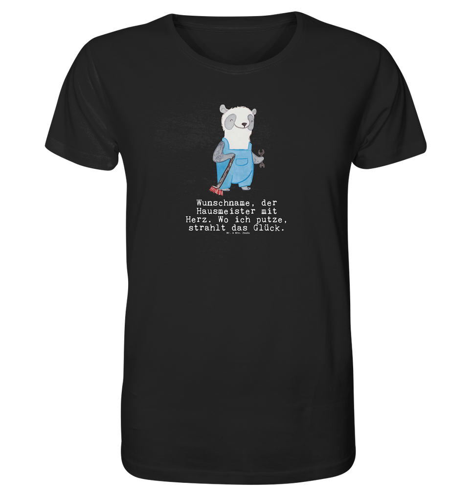 Personalisiertes Shirt Herren Hausmeister mit Herz T-Shirt, Shirt, Tshirt, Lustiges T-Shirt, T-Shirt mit Spruch, Party, Junggesellenabschied, Jubiläum, Geburstag, Herrn, Damen, Männer, Frauen, Schlafshirt, Nachthemd, Sprüche, Beruf, Ausbildung, Abschied, Rente, Kollege, Kollegin, Geschenk, Schenken, Arbeitskollege, Mitarbeiter, Firma, Danke, Dankeschön, Hausmeister, Concierge, Hausverwalter, Facility Manager