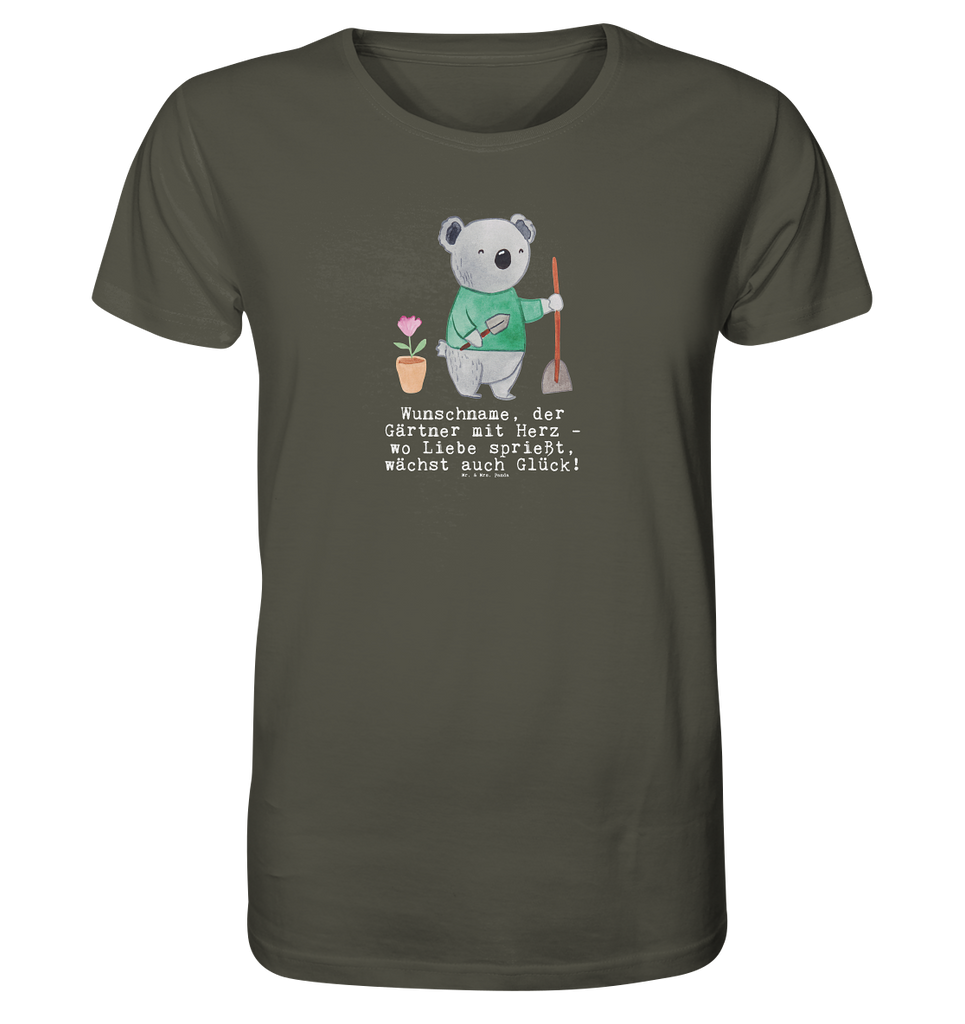 Personalisiertes Shirt Herren Gärtner mit Herz T-Shirt, Shirt, Tshirt, Lustiges T-Shirt, T-Shirt mit Spruch, Party, Junggesellenabschied, Jubiläum, Geburstag, Herrn, Damen, Männer, Frauen, Schlafshirt, Nachthemd, Sprüche, Beruf, Ausbildung, Abschied, Rente, Kollege, Kollegin, Geschenk, Schenken, Arbeitskollege, Mitarbeiter, Firma, Danke, Dankeschön, Gärtner, Gartenplaner, Gärtnerei, Gartenbau, Hobbygärtner, Garten- und Landschaftsbauer
