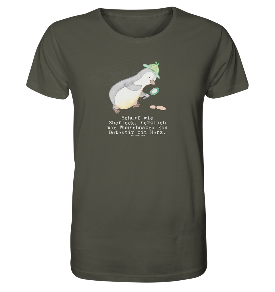 Personalisiertes Shirt Herren Detektiv mit Herz T-Shirt, Shirt, Tshirt, Lustiges T-Shirt, T-Shirt mit Spruch, Party, Junggesellenabschied, Jubiläum, Geburstag, Herrn, Damen, Männer, Frauen, Schlafshirt, Nachthemd, Sprüche, Beruf, Ausbildung, Abschied, Rente, Kollege, Kollegin, Geschenk, Schenken, Arbeitskollege, Mitarbeiter, Firma, Danke, Dankeschön, Detektiv, Ermittler, Agent, Privatdetektei, Berufsdetektiv, Wirtschaftsdetektei, Detektivausbildung, Spurensuche