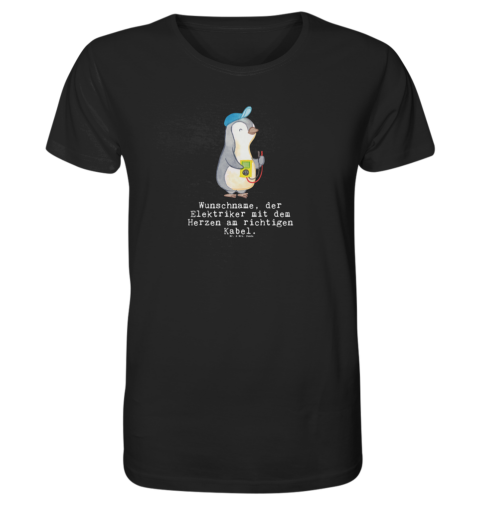 Personalisiertes Shirt Herren Elektriker mit Herz T-Shirt, Shirt, Tshirt, Lustiges T-Shirt, T-Shirt mit Spruch, Party, Junggesellenabschied, Jubiläum, Geburstag, Herrn, Damen, Männer, Frauen, Schlafshirt, Nachthemd, Sprüche, Beruf, Ausbildung, Abschied, Rente, Kollege, Kollegin, Geschenk, Schenken, Arbeitskollege, Mitarbeiter, Firma, Danke, Dankeschön, Elektriker, Elektronmonteur, Elektrotechniker, Elektroinstallateur, Elektromeister, Gesellenprüfung