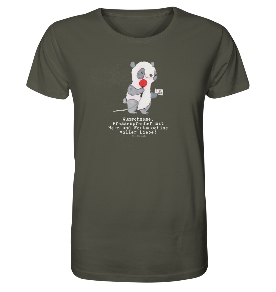 Personalisiertes Shirt Herren Pressesprecher mit Herz T-Shirt, Shirt, Tshirt, Lustiges T-Shirt, T-Shirt mit Spruch, Party, Junggesellenabschied, Jubiläum, Geburstag, Herrn, Damen, Männer, Frauen, Schlafshirt, Nachthemd, Sprüche, Beruf, Ausbildung, Abschied, Rente, Kollege, Kollegin, Geschenk, Schenken, Arbeitskollege, Mitarbeiter, Firma, Danke, Dankeschön