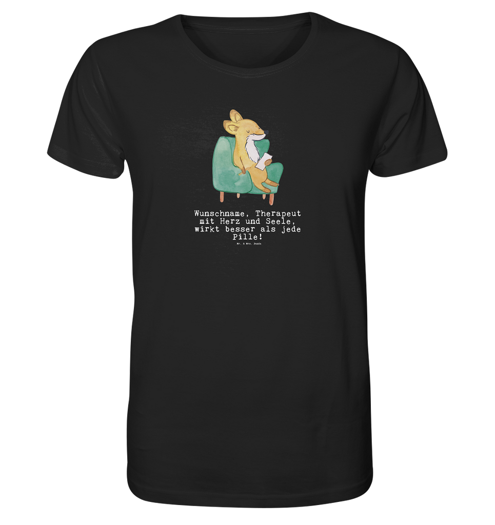 Personalisiertes Shirt Herren Therapeut mit Herz T-Shirt, Shirt, Tshirt, Lustiges T-Shirt, T-Shirt mit Spruch, Party, Junggesellenabschied, Jubiläum, Geburstag, Herrn, Damen, Männer, Frauen, Schlafshirt, Nachthemd, Sprüche, Beruf, Ausbildung, Abschied, Rente, Kollege, Kollegin, Geschenk, Schenken, Arbeitskollege, Mitarbeiter, Firma, Danke, Dankeschön