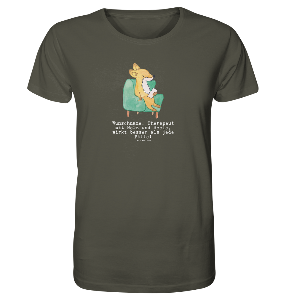 Personalisiertes Shirt Herren Therapeut mit Herz T-Shirt, Shirt, Tshirt, Lustiges T-Shirt, T-Shirt mit Spruch, Party, Junggesellenabschied, Jubiläum, Geburstag, Herrn, Damen, Männer, Frauen, Schlafshirt, Nachthemd, Sprüche, Beruf, Ausbildung, Abschied, Rente, Kollege, Kollegin, Geschenk, Schenken, Arbeitskollege, Mitarbeiter, Firma, Danke, Dankeschön