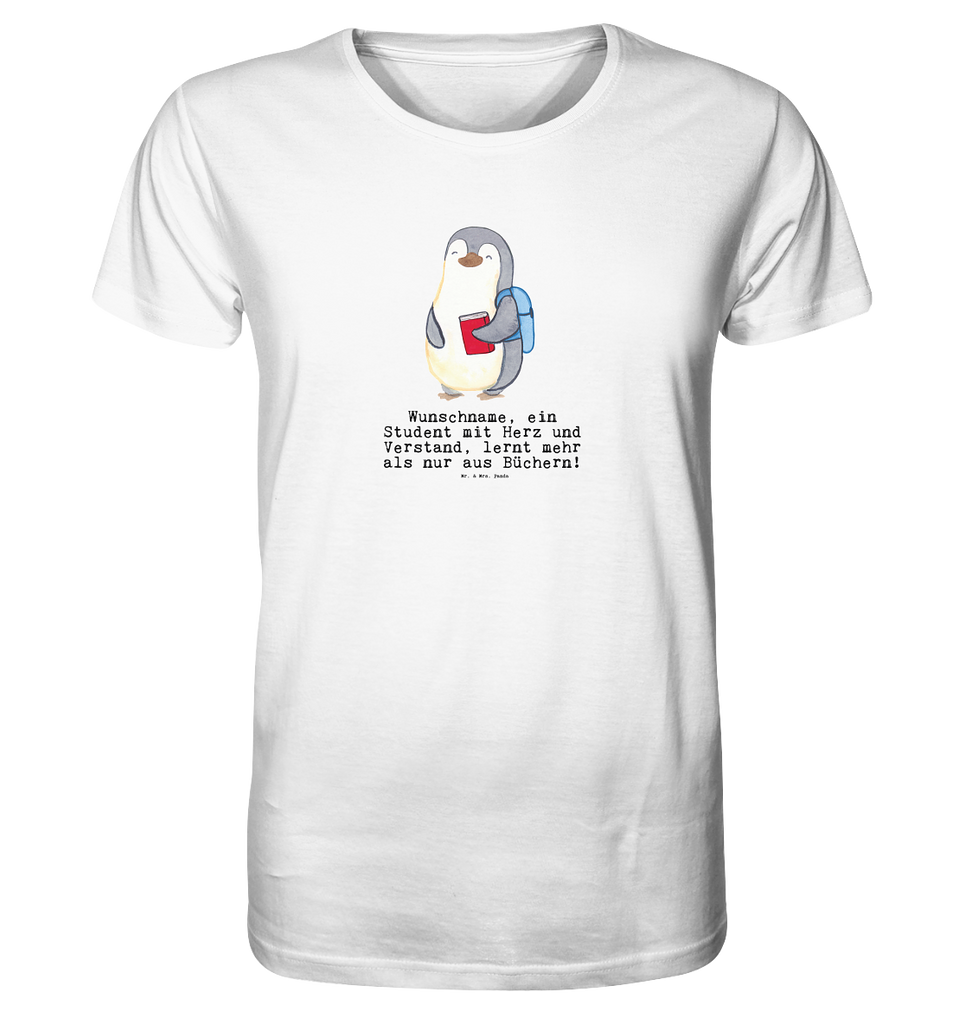 Personalisiertes Shirt Herren Student mit Herz T-Shirt, Shirt, Tshirt, Lustiges T-Shirt, T-Shirt mit Spruch, Party, Junggesellenabschied, Jubiläum, Geburstag, Herrn, Damen, Männer, Frauen, Schlafshirt, Nachthemd, Sprüche, Beruf, Ausbildung, Abschied, Rente, Kollege, Kollegin, Geschenk, Schenken, Arbeitskollege, Mitarbeiter, Firma, Danke, Dankeschön