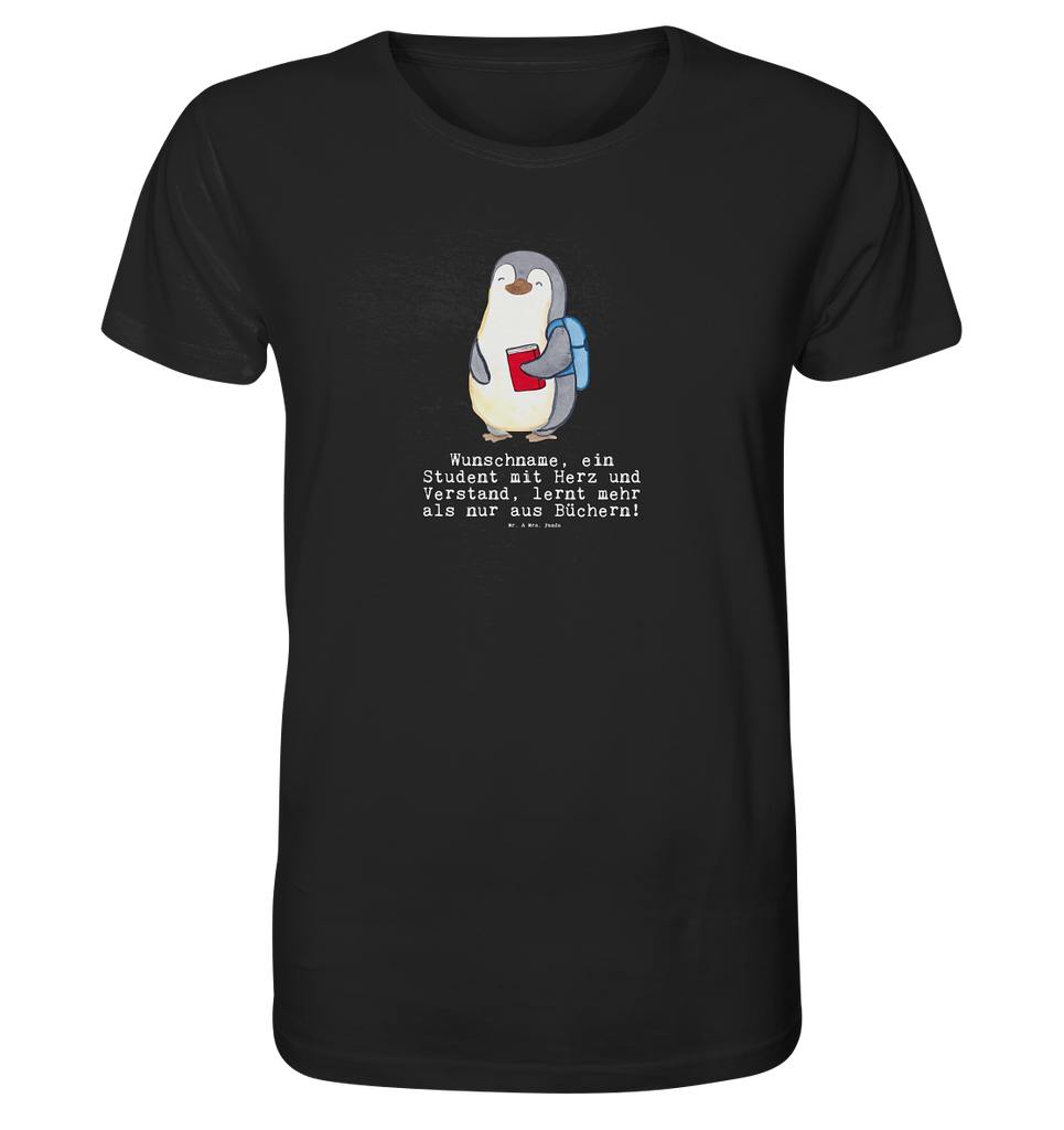 Personalisiertes Shirt Herren Student mit Herz T-Shirt, Shirt, Tshirt, Lustiges T-Shirt, T-Shirt mit Spruch, Party, Junggesellenabschied, Jubiläum, Geburstag, Herrn, Damen, Männer, Frauen, Schlafshirt, Nachthemd, Sprüche, Beruf, Ausbildung, Abschied, Rente, Kollege, Kollegin, Geschenk, Schenken, Arbeitskollege, Mitarbeiter, Firma, Danke, Dankeschön