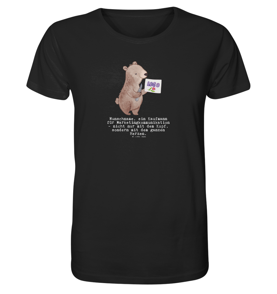 Personalisiertes Shirt Herren Kaufmann für Marketingkommunikation mit Herz T-Shirt, Shirt, Tshirt, Lustiges T-Shirt, T-Shirt mit Spruch, Party, Junggesellenabschied, Jubiläum, Geburstag, Herrn, Damen, Männer, Frauen, Schlafshirt, Nachthemd, Sprüche, Beruf, Ausbildung, Abschied, Rente, Kollege, Kollegin, Geschenk, Schenken, Arbeitskollege, Mitarbeiter, Firma, Danke, Dankeschön