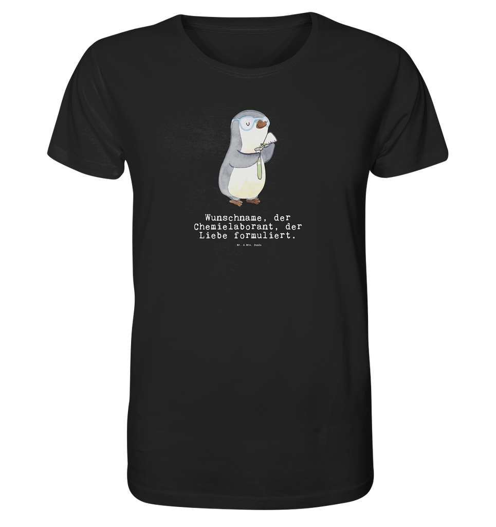 Personalisiertes Shirt Herren Chemielaborant mit Herz T-Shirt, Shirt, Tshirt, Lustiges T-Shirt, T-Shirt mit Spruch, Party, Junggesellenabschied, Jubiläum, Geburstag, Herrn, Damen, Männer, Frauen, Schlafshirt, Nachthemd, Sprüche, Beruf, Ausbildung, Abschied, Rente, Kollege, Kollegin, Geschenk, Schenken, Arbeitskollege, Mitarbeiter, Firma, Danke, Dankeschön, Chemiker, Chemielaborant, Naturwissenschaftler, Labor, Studium, Forschung, Wissenschaftler