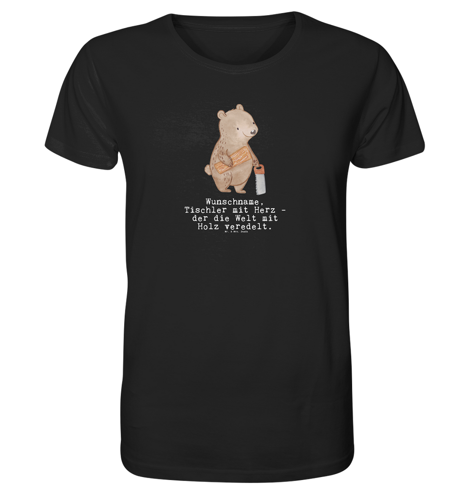 Personalisiertes Shirt Herren Tischler mit Herz T-Shirt, Shirt, Tshirt, Lustiges T-Shirt, T-Shirt mit Spruch, Party, Junggesellenabschied, Jubiläum, Geburstag, Herrn, Damen, Männer, Frauen, Schlafshirt, Nachthemd, Sprüche, Beruf, Ausbildung, Abschied, Rente, Kollege, Kollegin, Geschenk, Schenken, Arbeitskollege, Mitarbeiter, Firma, Danke, Dankeschön