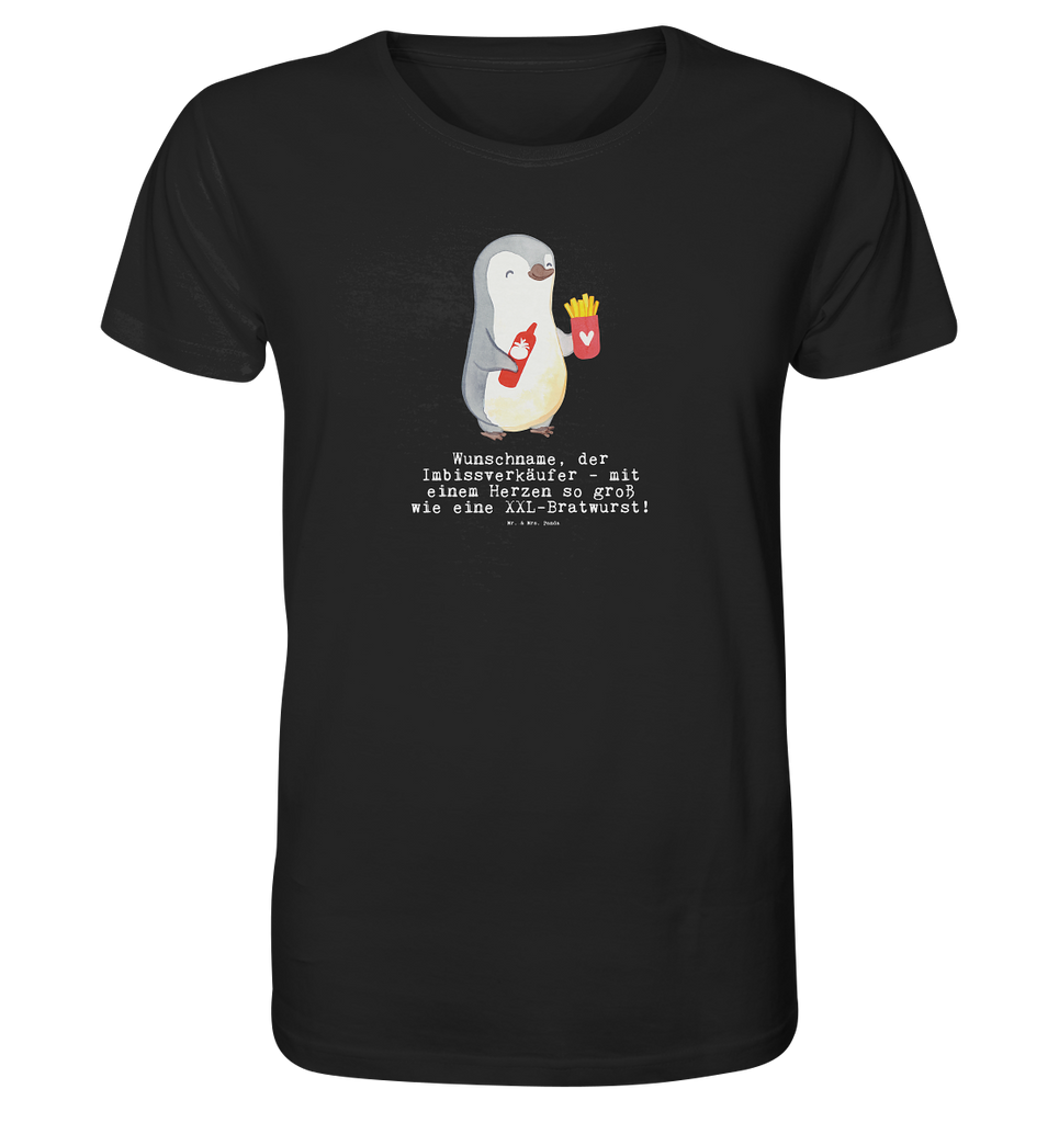 Personalisiertes Shirt Herren Imbissverkäufer mit Herz T-Shirt, Shirt, Tshirt, Lustiges T-Shirt, T-Shirt mit Spruch, Party, Junggesellenabschied, Jubiläum, Geburstag, Herrn, Damen, Männer, Frauen, Schlafshirt, Nachthemd, Sprüche, Beruf, Ausbildung, Abschied, Rente, Kollege, Kollegin, Geschenk, Schenken, Arbeitskollege, Mitarbeiter, Firma, Danke, Dankeschön, Imbissbesitzer, Imbissverkäufer, Pommesverkäufer, Pommesliebe