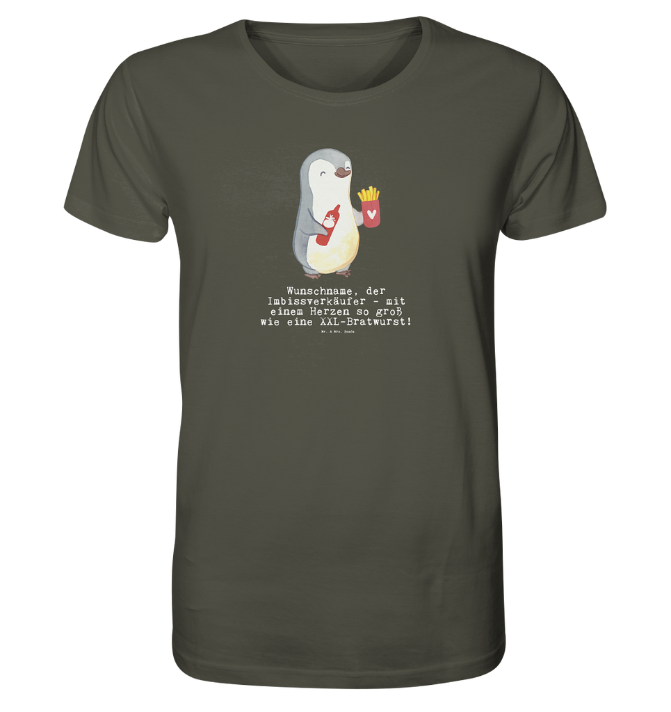 Personalisiertes Shirt Herren Imbissverkäufer mit Herz T-Shirt, Shirt, Tshirt, Lustiges T-Shirt, T-Shirt mit Spruch, Party, Junggesellenabschied, Jubiläum, Geburstag, Herrn, Damen, Männer, Frauen, Schlafshirt, Nachthemd, Sprüche, Beruf, Ausbildung, Abschied, Rente, Kollege, Kollegin, Geschenk, Schenken, Arbeitskollege, Mitarbeiter, Firma, Danke, Dankeschön, Imbissbesitzer, Imbissverkäufer, Pommesverkäufer, Pommesliebe