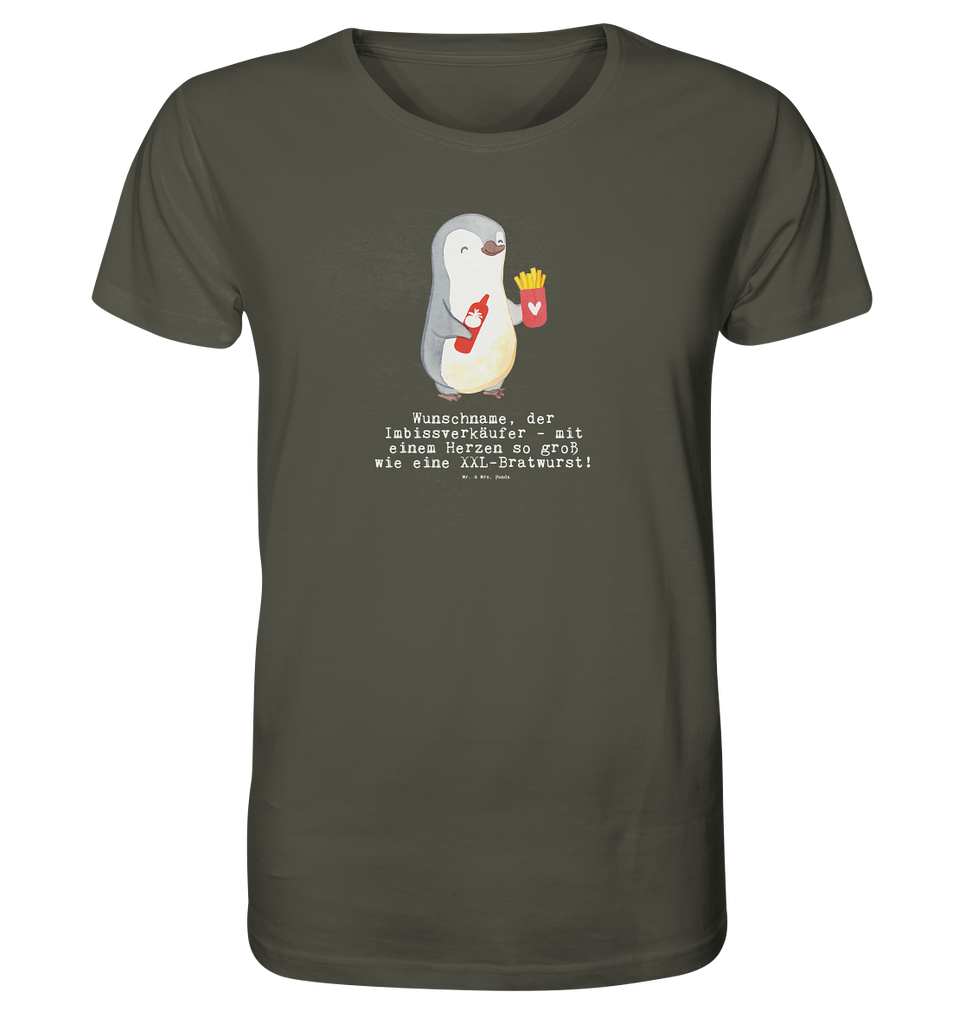 Personalisiertes Shirt Herren Imbissverkäufer mit Herz T-Shirt, Shirt, Tshirt, Lustiges T-Shirt, T-Shirt mit Spruch, Party, Junggesellenabschied, Jubiläum, Geburstag, Herrn, Damen, Männer, Frauen, Schlafshirt, Nachthemd, Sprüche, Beruf, Ausbildung, Abschied, Rente, Kollege, Kollegin, Geschenk, Schenken, Arbeitskollege, Mitarbeiter, Firma, Danke, Dankeschön, Imbissbesitzer, Imbissverkäufer, Pommesverkäufer, Pommesliebe