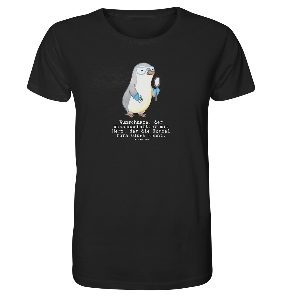 Personalisiertes Shirt Herren Wissenschaftler mit Herz T-Shirt, Shirt, Tshirt, Lustiges T-Shirt, T-Shirt mit Spruch, Party, Junggesellenabschied, Jubiläum, Geburstag, Herrn, Damen, Männer, Frauen, Schlafshirt, Nachthemd, Sprüche, Beruf, Ausbildung, Abschied, Rente, Kollege, Kollegin, Geschenk, Schenken, Arbeitskollege, Mitarbeiter, Firma, Danke, Dankeschön, Wissenschaftler, Forscher, Akademiker, Universität, Forschungseinrichtung