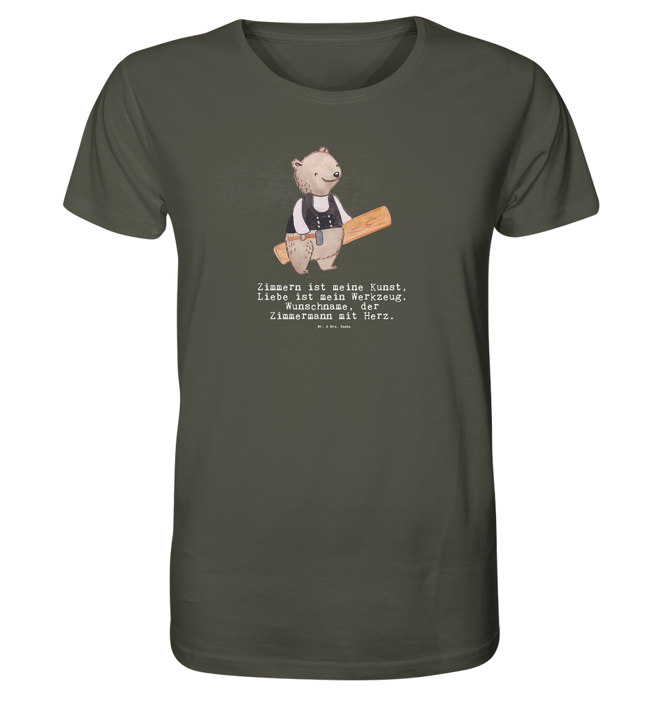 Personalisiertes Shirt Herren Zimmermann mit Herz T-Shirt, Shirt, Tshirt, Lustiges T-Shirt, T-Shirt mit Spruch, Party, Junggesellenabschied, Jubiläum, Geburstag, Herrn, Damen, Männer, Frauen, Schlafshirt, Nachthemd, Sprüche, Beruf, Ausbildung, Abschied, Rente, Kollege, Kollegin, Geschenk, Schenken, Arbeitskollege, Mitarbeiter, Firma, Danke, Dankeschön