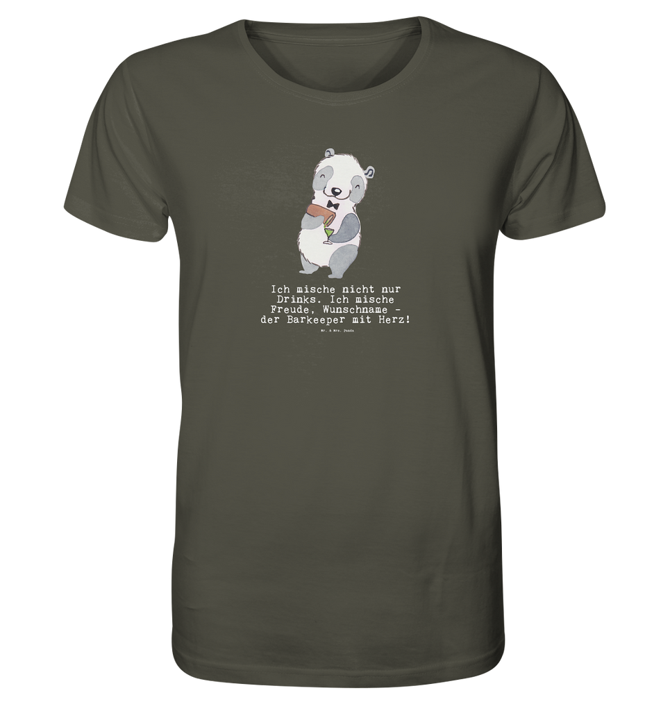 Personalisiertes Shirt Herren Barkeeper mit Herz T-Shirt, Shirt, Tshirt, Lustiges T-Shirt, T-Shirt mit Spruch, Party, Junggesellenabschied, Jubiläum, Geburstag, Herrn, Damen, Männer, Frauen, Schlafshirt, Nachthemd, Sprüche, Beruf, Ausbildung, Abschied, Rente, Kollege, Kollegin, Geschenk, Schenken, Arbeitskollege, Mitarbeiter, Firma, Danke, Dankeschön, Barkeeper, Barmann, Bartender, Barbesitzer, Kurs