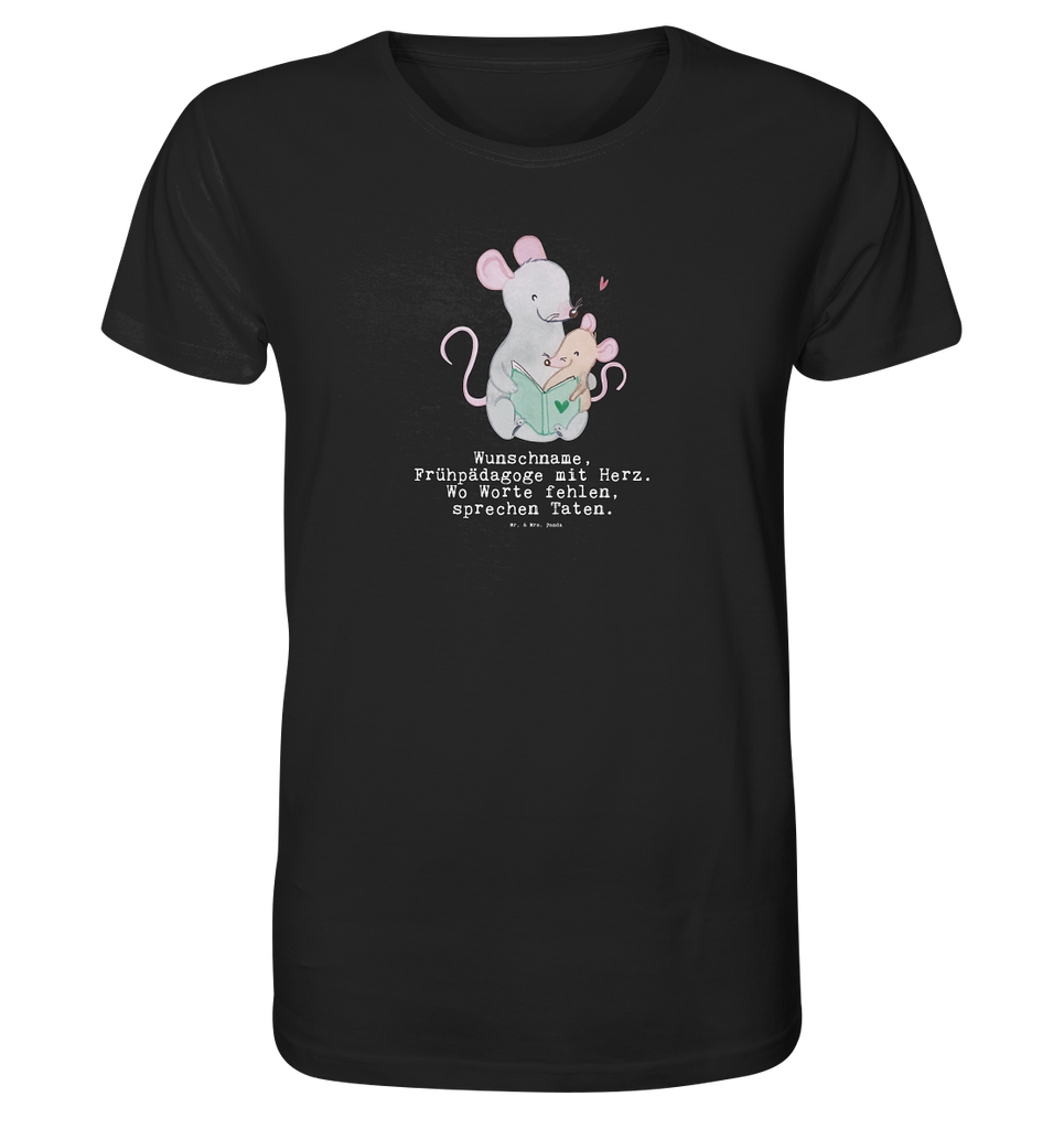 Personalisiertes Shirt Herren Frühpädagoge mit Herz T-Shirt, Shirt, Tshirt, Lustiges T-Shirt, T-Shirt mit Spruch, Party, Junggesellenabschied, Jubiläum, Geburstag, Herrn, Damen, Männer, Frauen, Schlafshirt, Nachthemd, Sprüche, Beruf, Ausbildung, Abschied, Rente, Kollege, Kollegin, Geschenk, Schenken, Arbeitskollege, Mitarbeiter, Firma, Danke, Dankeschön, Frühpädagoge, Frühpädagogik, Studium