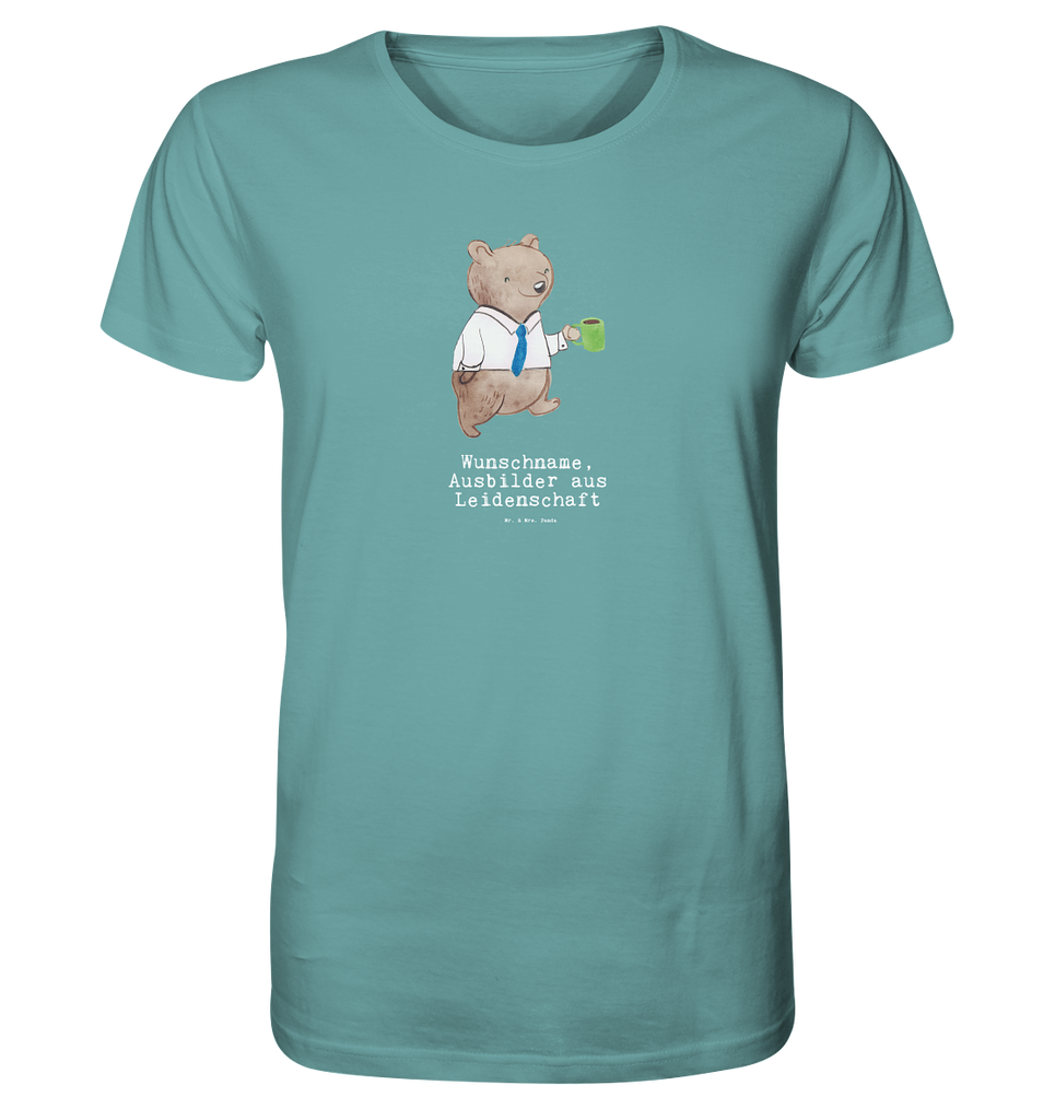 Personalisiertes Shirt Herren Ausbilder aus Leidenschaft T-Shirt, Shirt, Tshirt, Lustiges T-Shirt, T-Shirt mit Spruch, Party, Junggesellenabschied, Jubiläum, Geburstag, Herrn, Damen, Männer, Frauen, Schlafshirt, Nachthemd, Sprüche, Beruf, Ausbildung, Abschied, Rente, Kollege, Kollegin, Geschenk, Schenken, Arbeitskollege, Mitarbeiter, Firma, Danke, Dankeschön, Ausbilder, Tutor, Ausbilderprüfung