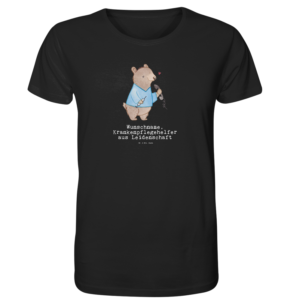 Personalisiertes Shirt Herren Krankenpflegehelfer aus Leidenschaft T-Shirt, Shirt, Tshirt, Lustiges T-Shirt, T-Shirt mit Spruch, Party, Junggesellenabschied, Jubiläum, Geburstag, Herrn, Damen, Männer, Frauen, Schlafshirt, Nachthemd, Sprüche, Beruf, Ausbildung, Abschied, Rente, Kollege, Kollegin, Geschenk, Schenken, Arbeitskollege, Mitarbeiter, Firma, Danke, Dankeschön, Krankenpflegehelfer, Pflegehelfer, Pflegekraft