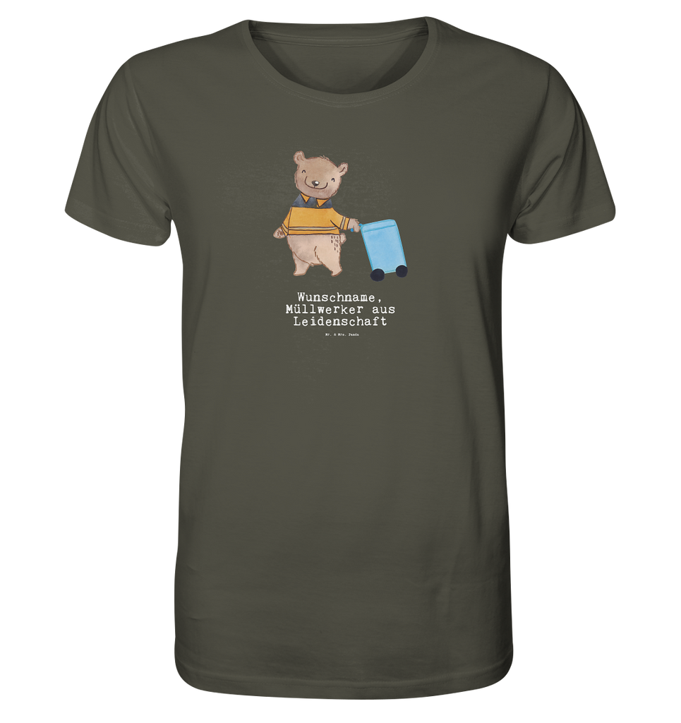 Personalisiertes Shirt Herren Müllwerker aus Leidenschaft T-Shirt, Shirt, Tshirt, Lustiges T-Shirt, T-Shirt mit Spruch, Party, Junggesellenabschied, Jubiläum, Geburstag, Herrn, Damen, Männer, Frauen, Schlafshirt, Nachthemd, Sprüche, Beruf, Ausbildung, Abschied, Rente, Kollege, Kollegin, Geschenk, Schenken, Arbeitskollege, Mitarbeiter, Firma, Danke, Dankeschön, Müllwerker, Fachkraft Kreislauf- und Abfallwirtschaft, Müllentsorger, Kehrichtmann, Müllmann, Müllfahrer