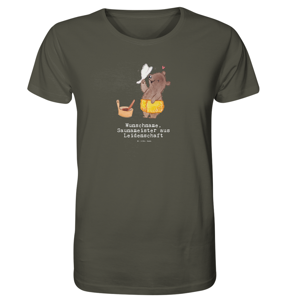 Personalisiertes Shirt Herren Saunameister aus Leidenschaft T-Shirt, Shirt, Tshirt, Lustiges T-Shirt, T-Shirt mit Spruch, Party, Junggesellenabschied, Jubiläum, Geburstag, Herrn, Damen, Männer, Frauen, Schlafshirt, Nachthemd, Sprüche, Beruf, Ausbildung, Abschied, Rente, Kollege, Kollegin, Geschenk, Schenken, Arbeitskollege, Mitarbeiter, Firma, Danke, Dankeschön