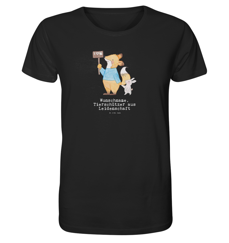 Personalisiertes Shirt Herren Tierschützer aus Leidenschaft T-Shirt, Shirt, Tshirt, Lustiges T-Shirt, T-Shirt mit Spruch, Party, Junggesellenabschied, Jubiläum, Geburstag, Herrn, Damen, Männer, Frauen, Schlafshirt, Nachthemd, Sprüche, Beruf, Ausbildung, Abschied, Rente, Kollege, Kollegin, Geschenk, Schenken, Arbeitskollege, Mitarbeiter, Firma, Danke, Dankeschön