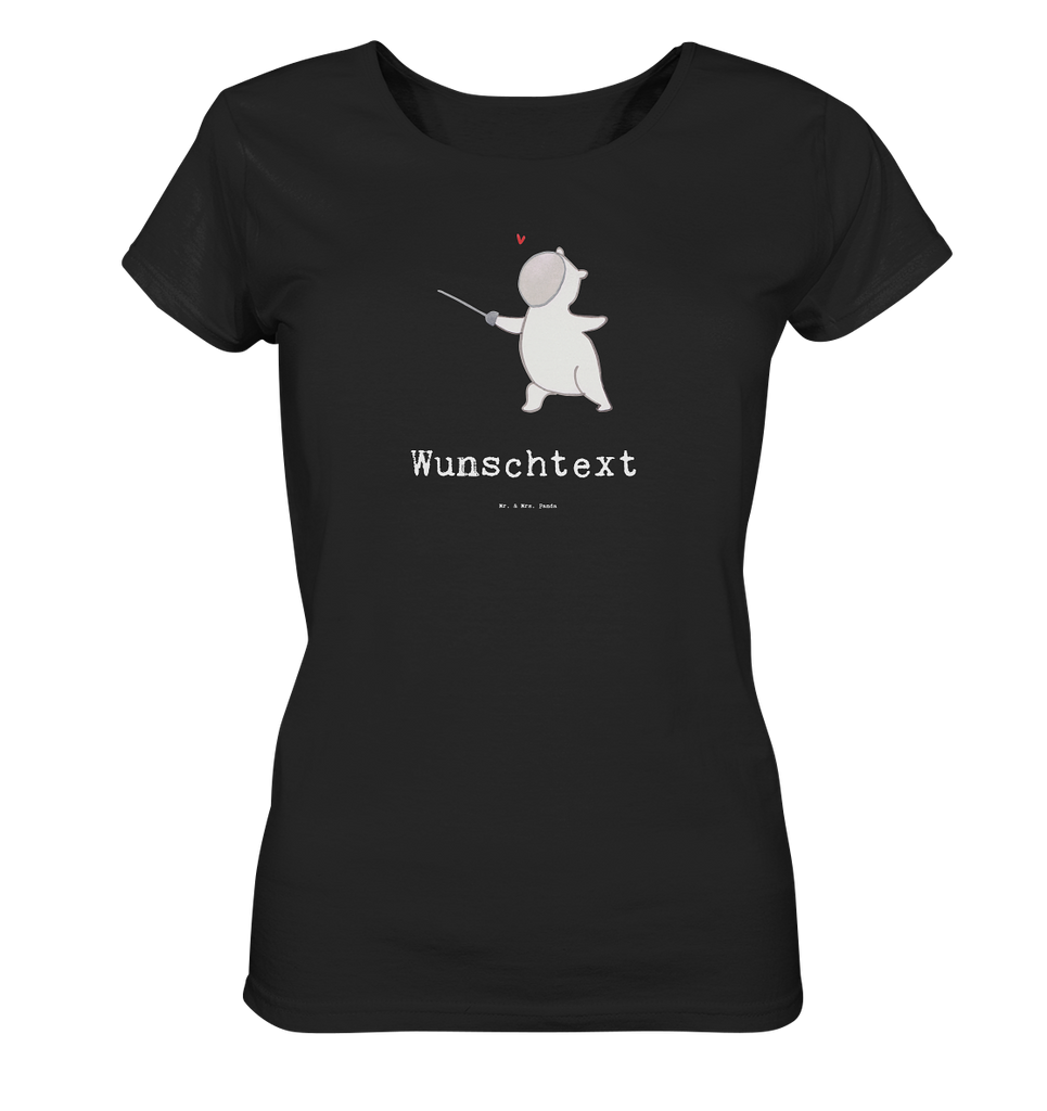 Personalisiertes Shirt Damen Panda Fechten Medizin T-Shirt, Shirt, Tshirt, Lustiges T-Shirt, T-Shirt mit Spruch, Party, Junggesellenabschied, Jubiläum, Geburstag, Herrn, Damen, Männer, Frauen, Schlafshirt, Nachthemd, Sprüche, Geschenk, Sport, Sportart, Hobby, Schenken, Danke, Dankeschön, Auszeichnung, Gewinn, Sportler, Fechten, Fechter Bund, Fecht Verein, Fecht Club