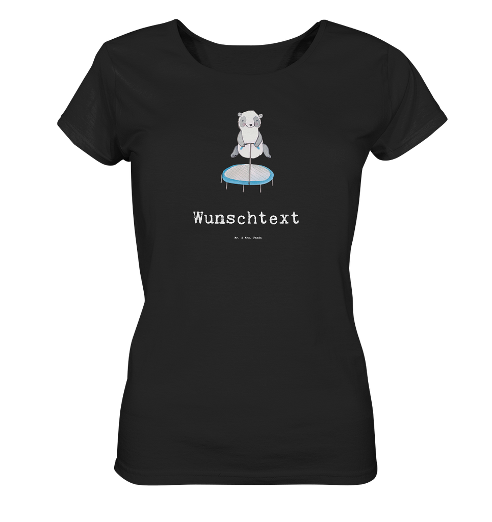 Personalisiertes Shirt Damen Panda Trampolin springen Tage T-Shirt, Shirt, Tshirt, Lustiges T-Shirt, T-Shirt mit Spruch, Party, Junggesellenabschied, Jubiläum, Geburstag, Herrn, Damen, Männer, Frauen, Schlafshirt, Nachthemd, Sprüche, Geschenk, Sport, Sportart, Hobby, Schenken, Danke, Dankeschön, Auszeichnung, Gewinn, Sportler, Trampolin springen, Trampolin Springen, Trampolin Turnen, Fitnessstudio