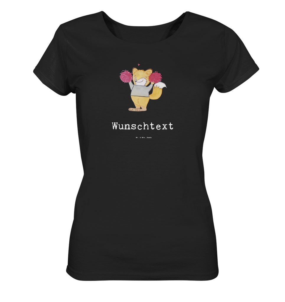 Personalisiertes Shirt Damen Fuchs Cheerleader Medizin T-Shirt, Shirt, Tshirt, Lustiges T-Shirt, T-Shirt mit Spruch, Party, Junggesellenabschied, Jubiläum, Geburstag, Herrn, Damen, Männer, Frauen, Schlafshirt, Nachthemd, Sprüche, Geschenk, Sport, Sportart, Hobby, Schenken, Danke, Dankeschön, Auszeichnung, Gewinn, Sportler, Cheerleader, Cheerleading, Turnen, Turn Club, Turniere