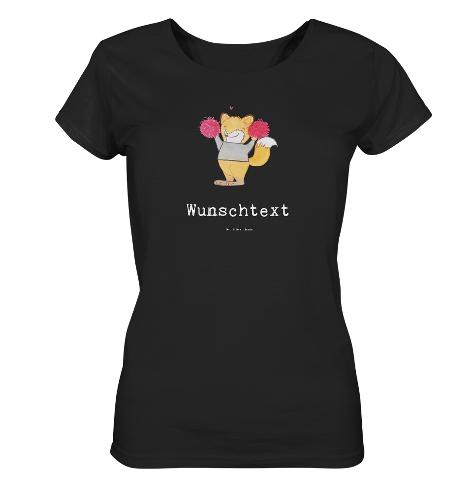 Personalisiertes Shirt Damen Fuchs Cheerleader Medizin T-Shirt, Shirt, Tshirt, Lustiges T-Shirt, T-Shirt mit Spruch, Party, Junggesellenabschied, Jubiläum, Geburstag, Herrn, Damen, Männer, Frauen, Schlafshirt, Nachthemd, Sprüche, Geschenk, Sport, Sportart, Hobby, Schenken, Danke, Dankeschön, Auszeichnung, Gewinn, Sportler, Cheerleader, Cheerleading, Turnen, Turn Club, Turniere
