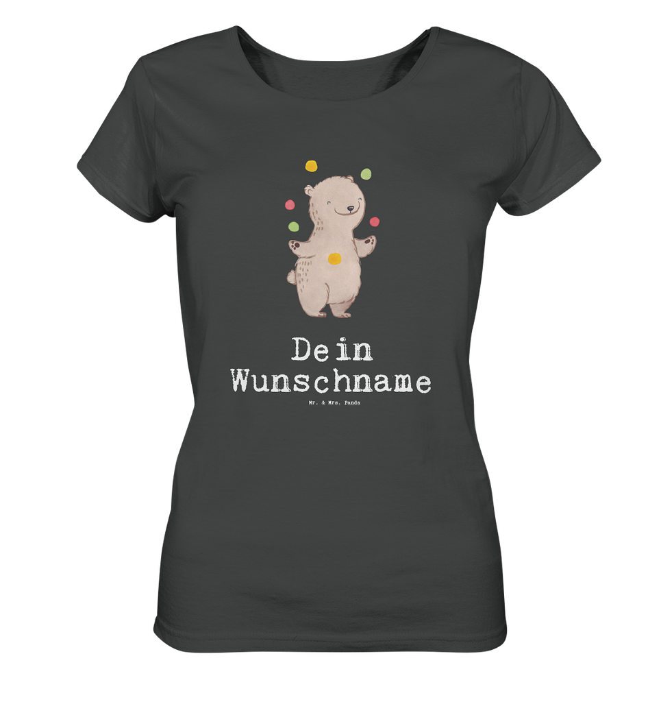 Personalisiertes Shirt Damen Bär Jonglieren Medizin T-Shirt, Shirt, Tshirt, Lustiges T-Shirt, T-Shirt mit Spruch, Party, Junggesellenabschied, Jubiläum, Geburstag, Herrn, Damen, Männer, Frauen, Schlafshirt, Nachthemd, Sprüche, Geschenk, Sport, Sportart, Hobby, Schenken, Danke, Dankeschön, Auszeichnung, Gewinn, Sportler, Jonglieren, Jongleur, Zirkus, Artistik