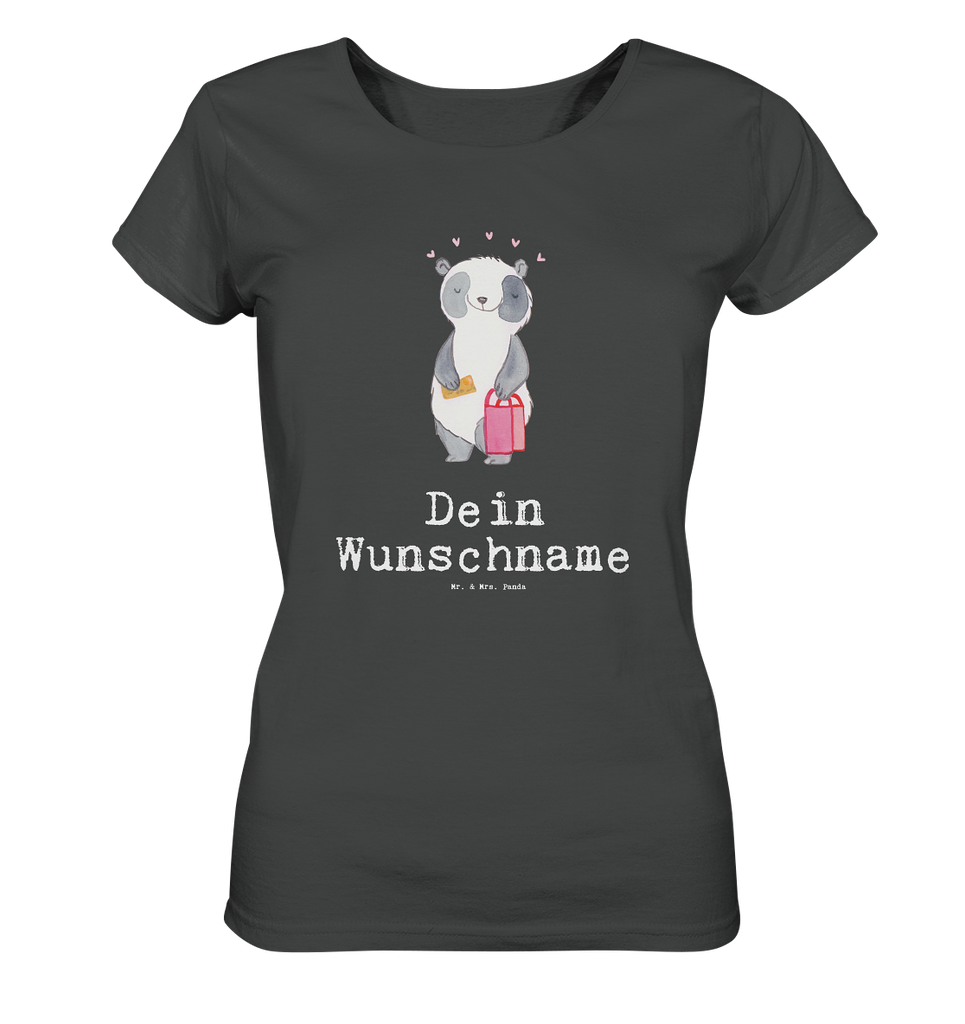 Personalisiertes Shirt Damen Panda Shopping Medizin T-Shirt, Shirt, Tshirt, Lustiges T-Shirt, T-Shirt mit Spruch, Party, Junggesellenabschied, Jubiläum, Geburstag, Herrn, Damen, Männer, Frauen, Schlafshirt, Nachthemd, Sprüche, Geschenk, Sport, Sportart, Hobby, Schenken, Danke, Dankeschön, Auszeichnung, Gewinn, Sportler, Shopping, shoppen, einkaufen