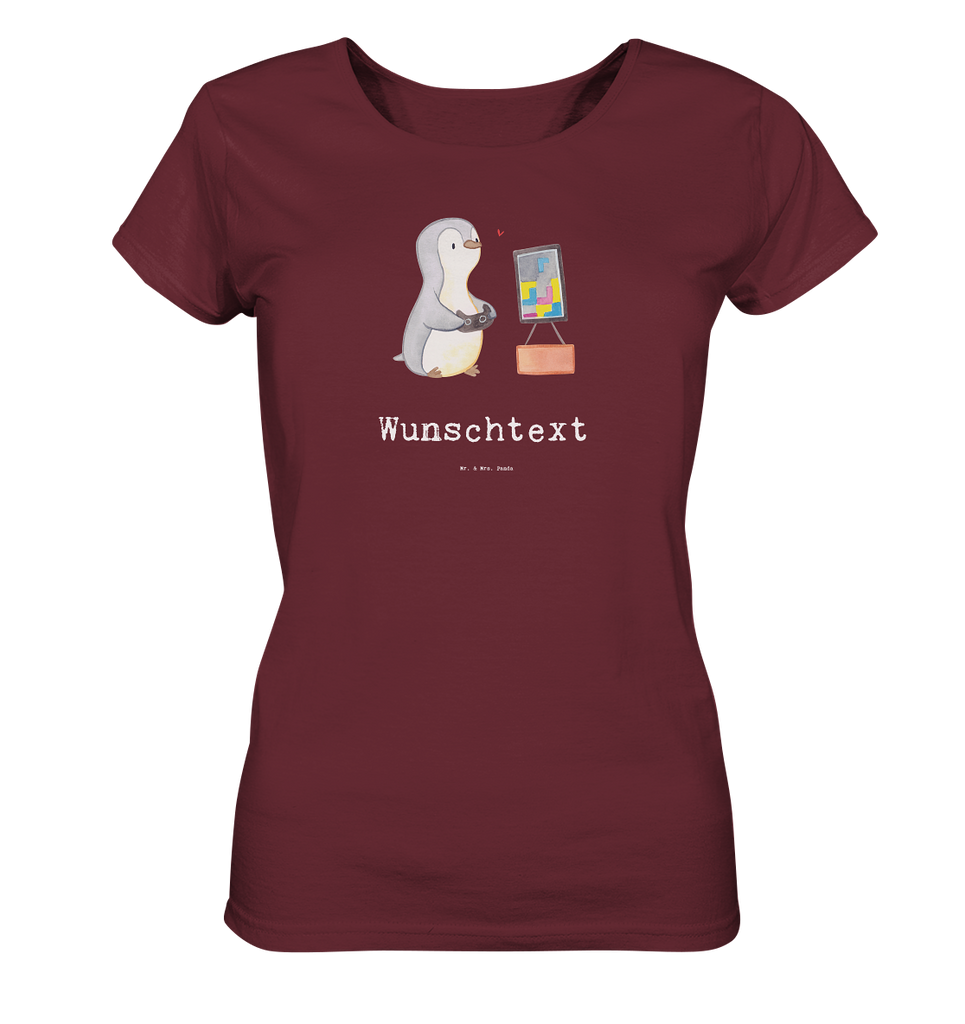 Personalisiertes Shirt Damen Pinguin Zocken Medizin T-Shirt, Shirt, Tshirt, Lustiges T-Shirt, T-Shirt mit Spruch, Party, Junggesellenabschied, Jubiläum, Geburstag, Herrn, Damen, Männer, Frauen, Schlafshirt, Nachthemd, Sprüche, Geschenk, Sport, Sportart, Hobby, Schenken, Danke, Dankeschön, Auszeichnung, Gewinn, Sportler, Zocken, Gaming, Videospiele, Videogames