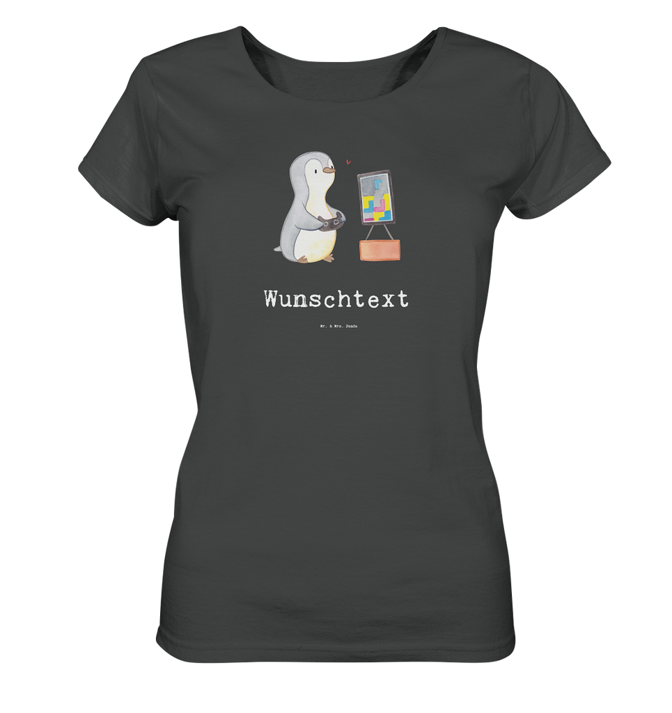 Personalisiertes Shirt Damen Pinguin Zocken Medizin T-Shirt, Shirt, Tshirt, Lustiges T-Shirt, T-Shirt mit Spruch, Party, Junggesellenabschied, Jubiläum, Geburstag, Herrn, Damen, Männer, Frauen, Schlafshirt, Nachthemd, Sprüche, Geschenk, Sport, Sportart, Hobby, Schenken, Danke, Dankeschön, Auszeichnung, Gewinn, Sportler, Zocken, Gaming, Videospiele, Videogames
