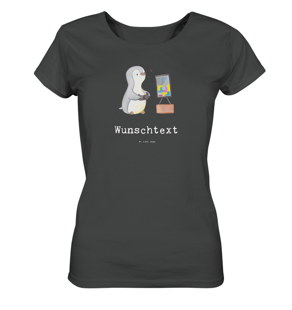 Personalisiertes Shirt Damen Pinguin Zocken Medizin T-Shirt, Shirt, Tshirt, Lustiges T-Shirt, T-Shirt mit Spruch, Party, Junggesellenabschied, Jubiläum, Geburstag, Herrn, Damen, Männer, Frauen, Schlafshirt, Nachthemd, Sprüche, Geschenk, Sport, Sportart, Hobby, Schenken, Danke, Dankeschön, Auszeichnung, Gewinn, Sportler, Zocken, Gaming, Videospiele, Videogames