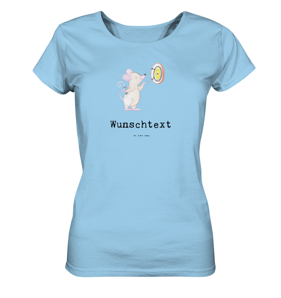 Personalisiertes Shirt Damen Maus Dart spielen Medizin T-Shirt, Shirt, Tshirt, Lustiges T-Shirt, T-Shirt mit Spruch, Party, Junggesellenabschied, Jubiläum, Geburstag, Herrn, Damen, Männer, Frauen, Schlafshirt, Nachthemd, Sprüche, Geschenk, Sport, Sportart, Hobby, Schenken, Danke, Dankeschön, Auszeichnung, Gewinn, Sportler, Dart spielen, Darten, Darts, Dart Turnier