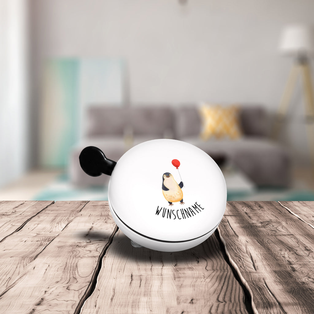 Personalisierte Fahrradklingel Pinguin Luftballon Personalisierte Fahrradklingel, Personalisierte Fahrradglocke, Fahrradklingel mit Namen, Fahrradglocke mit Namen, Fahrradklingel selbst gestalten, Fahrradklingel Wunschname, Pinguin, Pinguine, Luftballon, Tagträume, Lebenslust, Geschenk Freundin, Geschenkidee, beste Freundin, Motivation, Neustart, neues Leben, Liebe, Glück