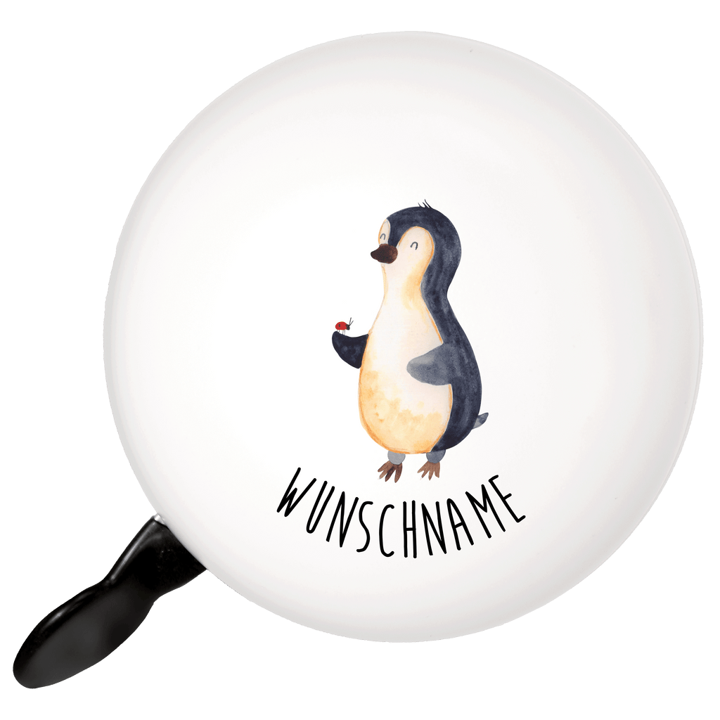 Personalisierte Fahrradklingel Pinguin Marienkäfer Personalisierte Fahrradklingel, Personalisierte Fahrradglocke, Fahrradklingel mit Namen, Fahrradglocke mit Namen, Fahrradklingel selbst gestalten, Fahrradklingel Wunschname, Pinguin, Pinguine, Marienkäfer, Liebe, Wunder, Glück, Freude, Lebensfreude