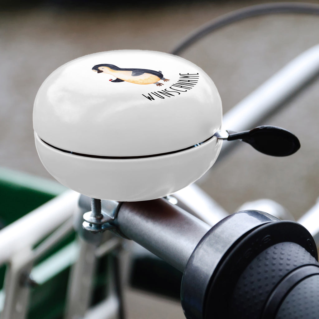 Personalisierte Fahrradklingel Pinguin Marienkäfer Personalisierte Fahrradklingel, Personalisierte Fahrradglocke, Fahrradklingel mit Namen, Fahrradglocke mit Namen, Fahrradklingel selbst gestalten, Fahrradklingel Wunschname, Pinguin, Pinguine, Marienkäfer, Liebe, Wunder, Glück, Freude, Lebensfreude