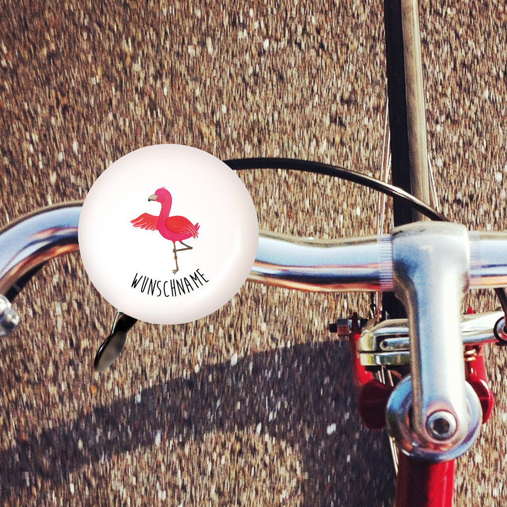 Personalisierte Fahrradklingel Flamingo Yoga Personalisierte Fahrradklingel, Personalisierte Fahrradglocke, Fahrradklingel mit Namen, Fahrradglocke mit Namen, Fahrradklingel selbst gestalten, Fahrradklingel Wunschname, Flamingo, Vogel, Yoga, Namaste, Achtsamkeit, Yoga-Übung, Entspannung, Ärger, Aufregen, Tiefenentspannung
