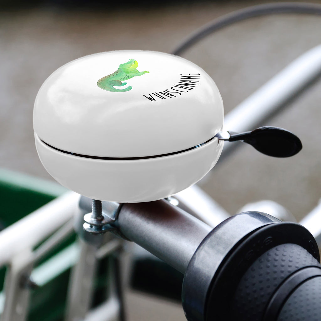 Personalisierte Fahrradklingel Krokodil Personalisierte Fahrradklingel, Personalisierte Fahrradglocke, Fahrradklingel mit Namen, Fahrradglocke mit Namen, Fahrradklingel selbst gestalten, Fahrradklingel Wunschname, Meerestiere, Meer, Urlaub, Krokodil, Krokodile, verrückt sein, spontan sein, Abenteuerlust, Reiselust, Freundin, beste Freundin, Lieblingsmensch